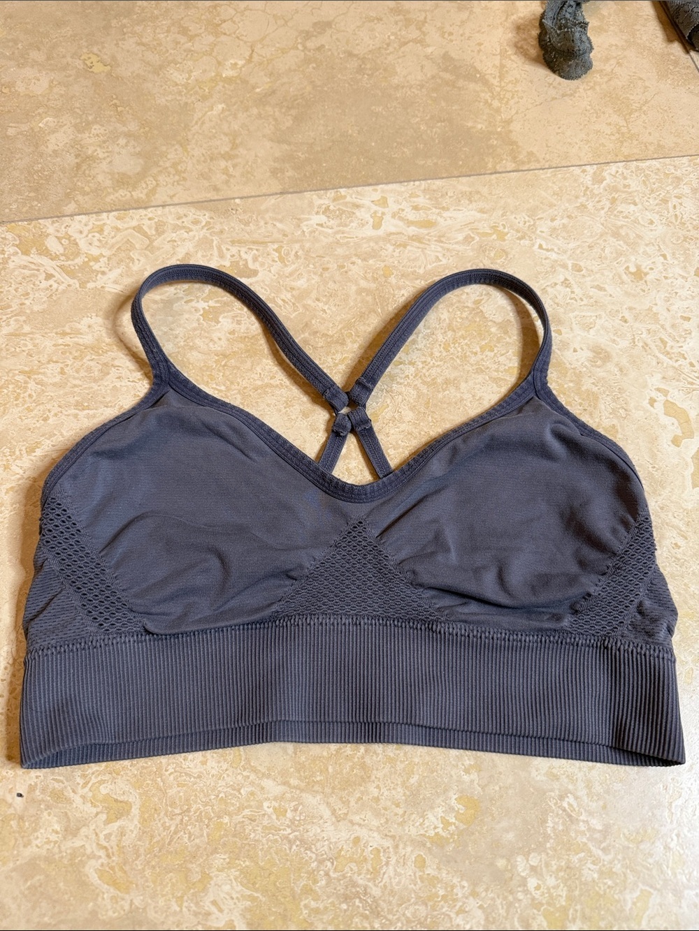 💕Seamless Gray Bralette with Adjustable Straps💕